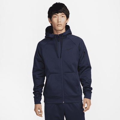 Nike Therma-FIT Men's Full-Zip Fitness Hoodie. Nike JP